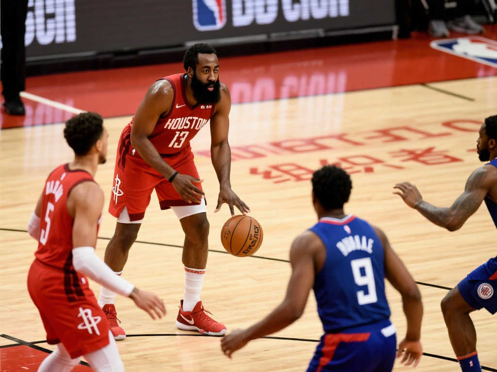 时光倒流让雄鹿无望 哈登40+9全力冲击全明星 时光倒流让雄鹿无望 哈登40+9全力冲击全明星